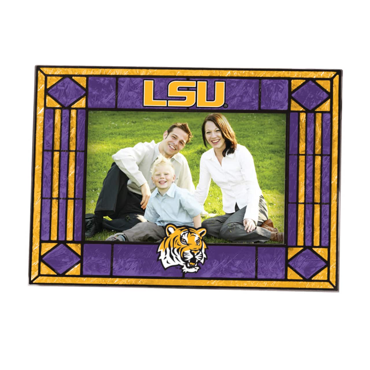 The Memory Company NCAA Art Glass Horizontal Frame